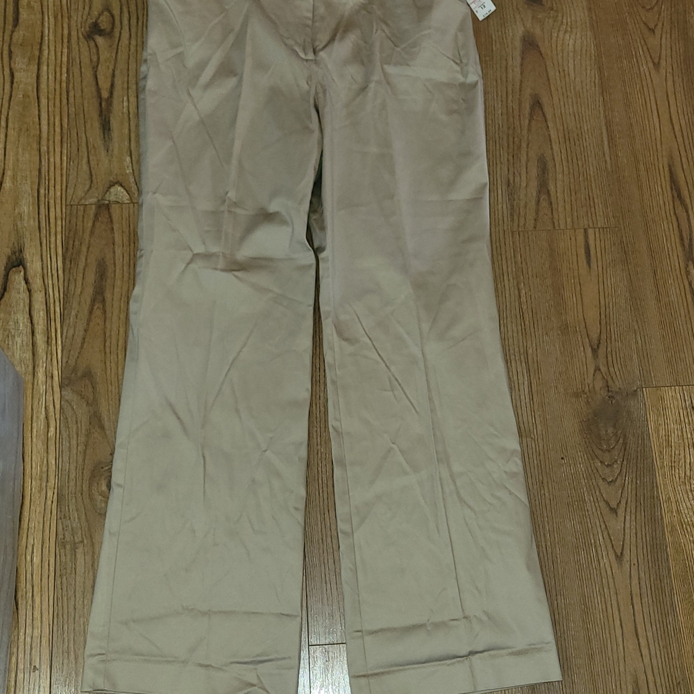 Attention Khaki Wide Leg Slacks